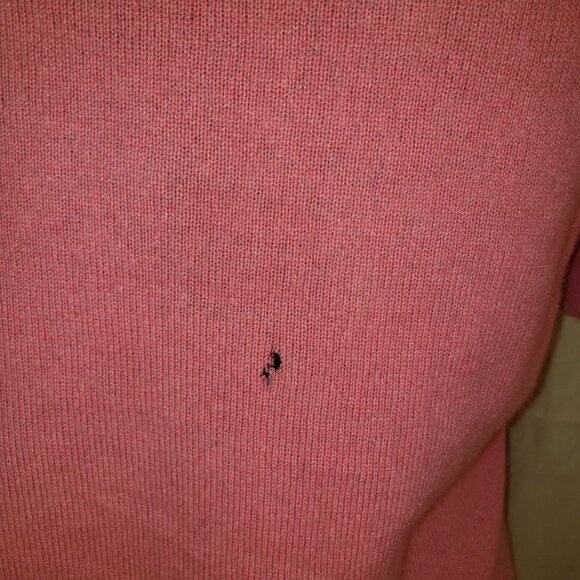 Sutton Studio Cashmere Pink Crew Neck Sweater - S - CRAFT - Picture 6 of 8